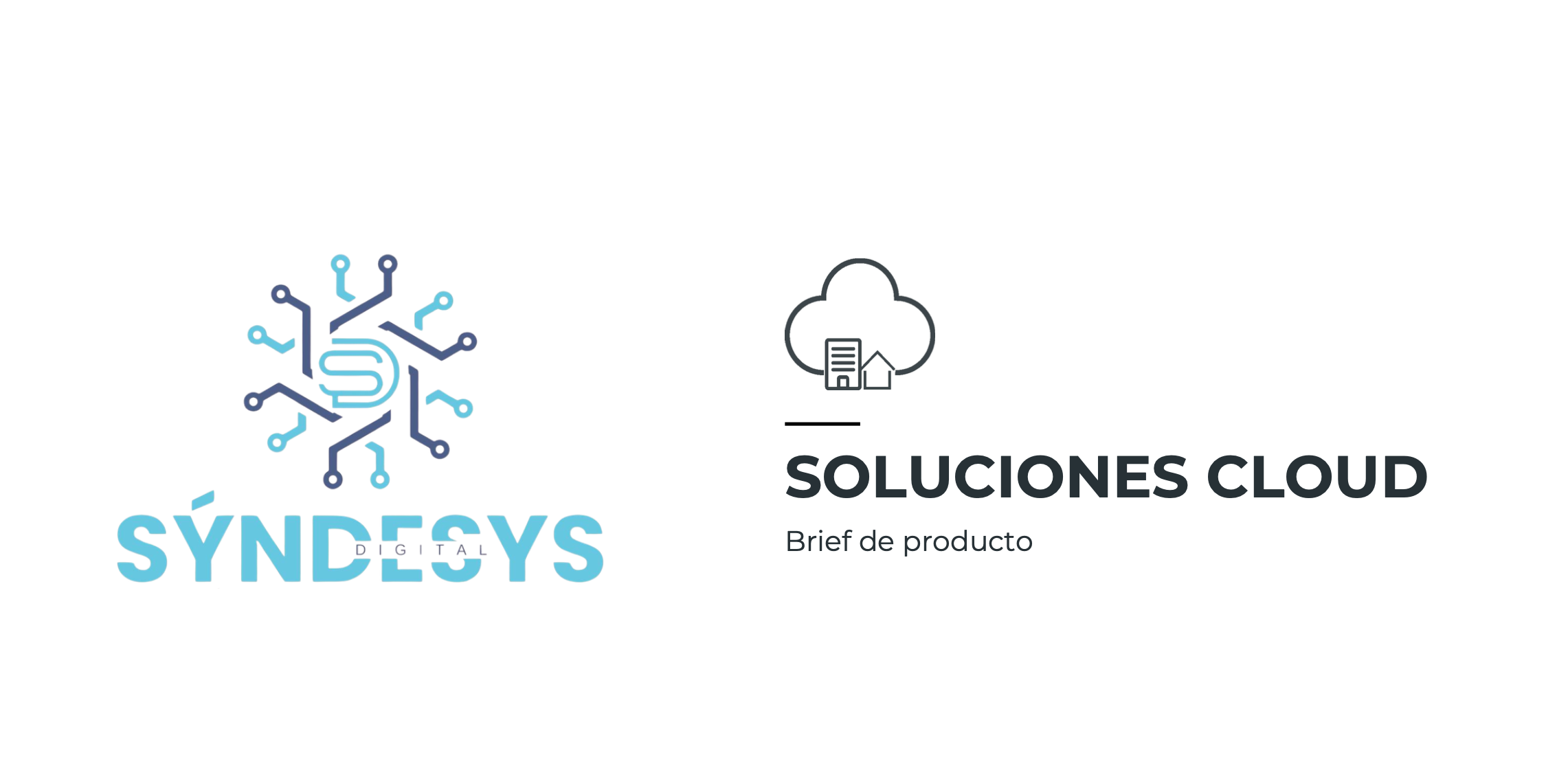 Identidad de Syndesys digital y presentación de Soluciones Cloud