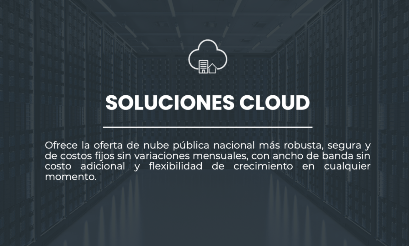 Portada de la presentación de Syndesys digital sobre soluciones Cloud